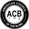 Logo American Council of the Blind (ACB)