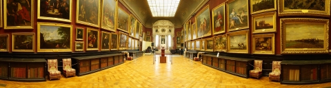 La galerie de peintures, musée Condé - © Domaine de Chantilly