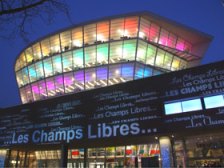 Photo : les Champs Libres à Rennes